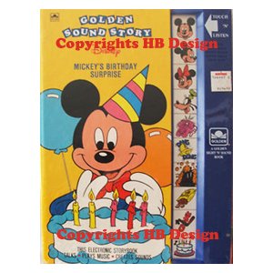 Playhouse Disney - Mickey Mouce : Mickeys Birthday Surprise. Golden Sound Story
