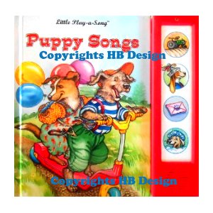 Puppy Songs. Interactive Little Play-a-Song Songbook