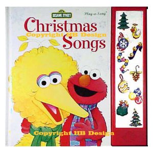 PBS Kids - Sesame Street : Christmas Songs. Interactive Play-a-Song Book