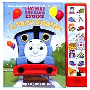 PBS Kids - Thomas & Friends : Thomas the Tank Engine. A Noisy Surprise. Interactive Play-a-sound Book