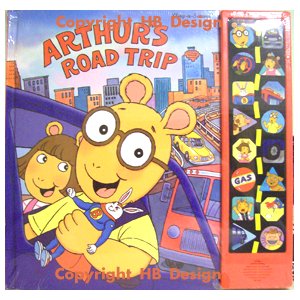 PBS Kids - Arthur : Arthur's road trip. Interactive Play-a-Sound Book