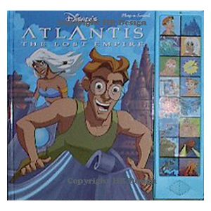 Disney Channel - Disney's Atlantis : The Lost Empire. Interactive Play-a-sound Book