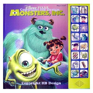 Monsters, Inc. Interactive Play-a-sound Book