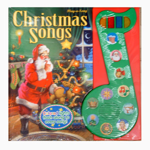 Christmas Songs. Interactive Play-a-Song Music Note Songbook
