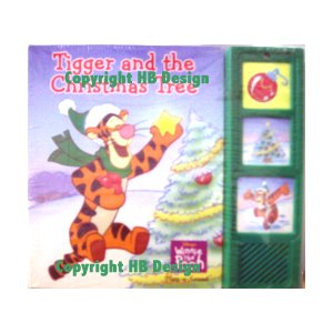 Playhouse Disney - Winnie the Pooh : Tigger and the Chrismas Tree. Three Buttons Play-a-Sound Book