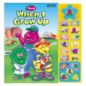 PBS Kids - Barney : When I Grow Up. Interactive Play-a-Sound Storybook with Game