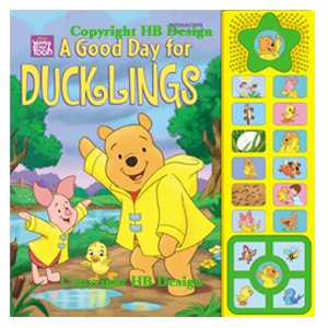 Playhouse Disney - Winnie the Pooh : A Good Day for Ducklings. Interactive Play-a-Sound Storybook with Game