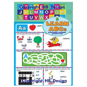 Learn ABC's. Electronic Learning Activity Pad