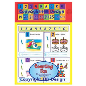 Counting Fun. Electronic Learning Activity Pad