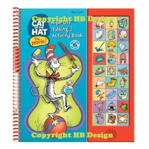 The Cat in the Hat : The Movie! Wipe-off Talking Activity Book
