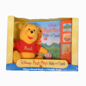 Playhouse Disney - Winnie the Pooh : Pooh Plays Hide and Seek. Interactive Play-a-sound Book and Cuddly Toy