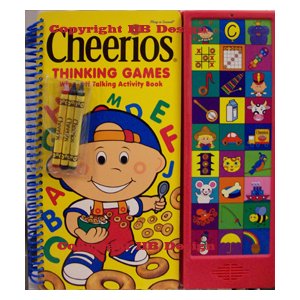 Cheerios Thinking Games. Wipe-Off Sound Book with Crayons