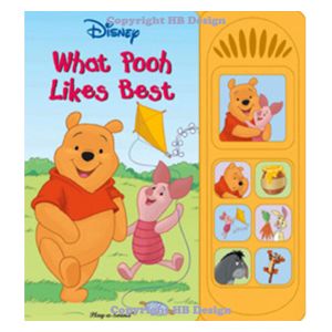 Playhouse Disney - Winnie the Pooh : What Pooh Likes Best. Interactive Sound Book 