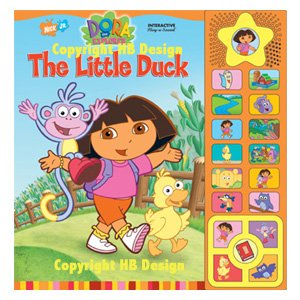 Nick Jr - Dora the Explorer : The Little Duck. Interactive Play-a-Sound Storybook with Game