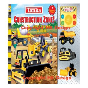 Tonka : Construction Zone! Noisy Trucks At Work. Press & Play Interactive Sound Stories