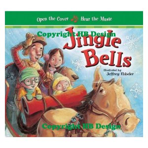Jingle Bells. Classic Christmas Carols Interactive Play-a-Song Book