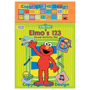 Sesame Street : Elmo's 123. Electronic Learning Activity Pad