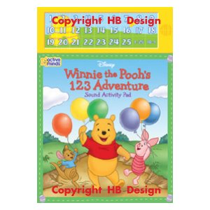 Winnie the Pooh : Winnie the Pooh's 123 Adventure. Electronic Learning Activity Pad 