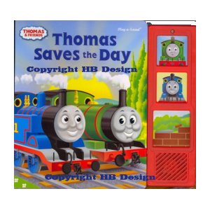 PBS Kids - Thomas & Friends : Thomas Saves The Day. Three Buttons Play-a-Sound Book