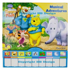 Playhouse Disney - Disney My Friends Tigger & Pooh : Musical Adventures. Sound Piano Book Mini Deluxe