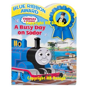 PBS Kids - Thomas & Friends : A Busy Day on Sodor. Blue Ribbon Award Play-a-Sound Book