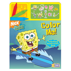 Nick Jr - SpongeBob SquarePants : Color Me! Interactive Color Along Play-a-Sound Book