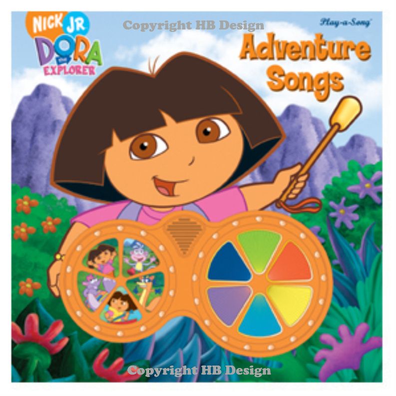 Nick Jr - Dora the Explorer : Adventure Songs. Interactive Play-a-Sound Drum Book
