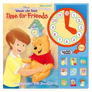 Playhouse Disney - Winnie the Pooh : Time for Friends. Interactive Clock Sound Book