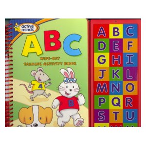 ABC Wipe-off Talking Activity Book. Wipe-off Talking Activity Book