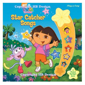 Nick Jr - Dora the Explorer : Star Catcher Songs. Nightlight Lullaby Sound Book