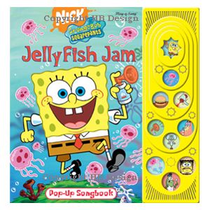 Nick Jr - SpongeBob SquarePants : Jellyfish Jam. Pop Up Interactive Play-a-Song Songbook