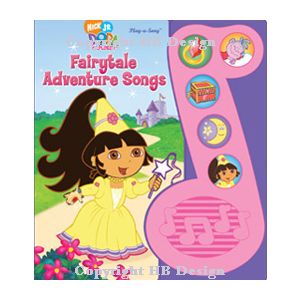 Nick Jr - Dora the Explorer : Fairytale Adventure Songs. Little Music Note Book