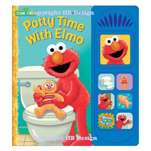 PBS Kids - Sesame Street : Potty Time with Elmo. Interactive Sound Book 