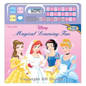 Playhouse Disney - Disney Princess : Magical Learning Fun. Sight & Sound Interactive Activity Book with LCD Display