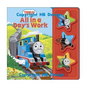 PBS Kids - Thomas & Friends : All in a Day's Work. Mini Play-a-Sound 3 Little Stars Storybook