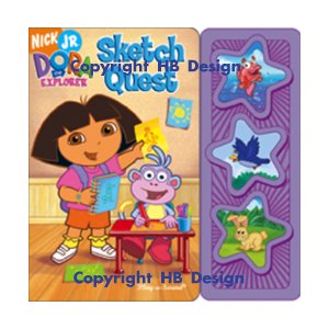 Nick Jr - Dora the Explorer : Sketch Quest. Mini Play-a-Sound 3 Little Stars Storybook