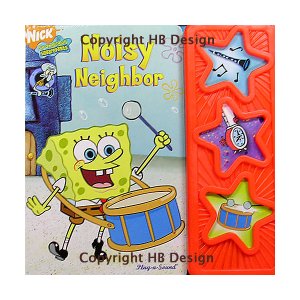 Nick Jr - SpongeBob SquarePants : Noisy Neighbor. Mini Play-a-Sound 3 Little Stars Storybook