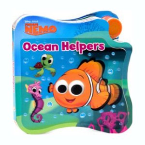 Disney Junior - Disney PIXAR Finding Nemo : Ocean Helpers. Interactive Play-a-Sound One Button Lenticular Book