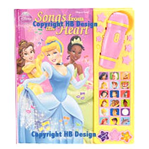 Disney Channel - Disney Princess : Songs From the Heart. Play-a-Sound Karaoke Book