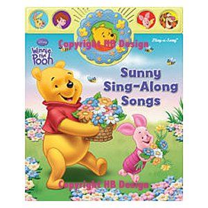 Playhouse Disney - Winnie the Pooh : Sunny Sing-Along Songs. Holiday Play-a-Song Book
