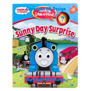 PBS Kids - Thomas & Friends : Sunny Day Surprise. Talking Look and Find Play-a-Sound Book