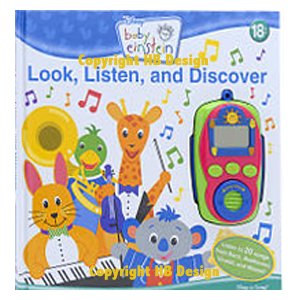 Playhouse Disney - Baby Einstein: Look, Listen & Discover. Interactive Sound Book with Digital Music Player