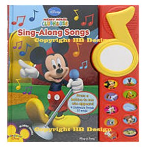 Disney Channel - Mickey Mouse Clubhouse : Sing Along Songs. Magic Mirror Screen Interactive Play-a-Song Book