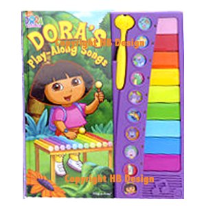 Nick Jr - Dora the Explorer : Dora's Play-Along Songs Book. Xylophone Interactive Sound Book