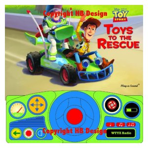 Disney Channel - Disney PIXAR Toy Story : Toys to the Rescue. Steering Wheel Play-a-Sound Book