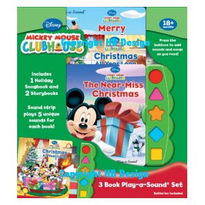 Playhouse Disney - Mickey Mouse Clubhouse : Christmas Library. 3-Book Play-a-Sound Set