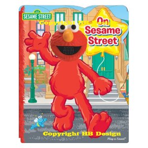 PBS Kids - Sesame Street : On Sesame Street. Press the Nose Fold-Out Play-a-Sound Interactive Storybook