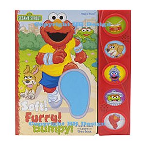 PBS Kids - Sesame Street : Soft! Furry! Bumpy! Read, Hear, and Touch Play-a-Sound Storybook