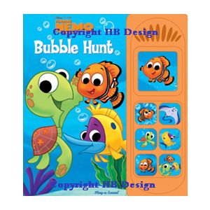 Disney CHannel - Finding Nemo : Bubble Hunt. Little Play-a-Sound Storybook