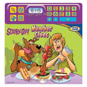 Cartoon Network - Scooby-Doo! Number Clues. Sight & Sound Interactive Activity Book with LCD Display